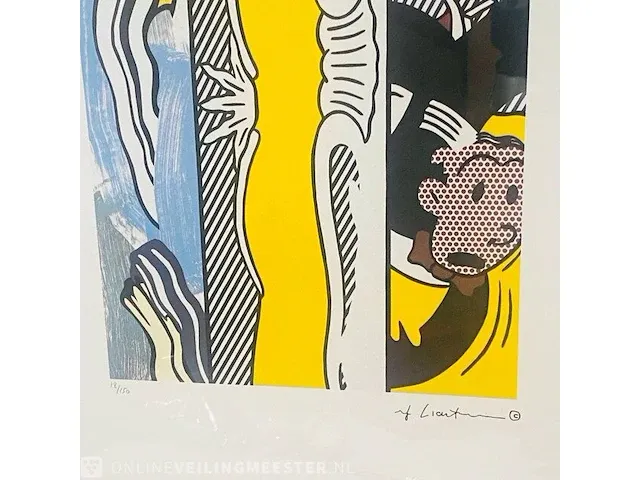 Roy lichtenstein dagwood lithograaf, genummerde editie - afbeelding 2 van  4