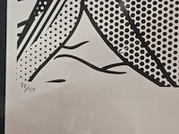 Roy lichtenstein lithograaf - ''nude reading'' - in nieuwe lijst - afbeelding 4 van  6