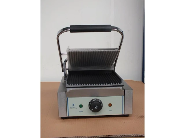 Royal catering contact grill rccg-1800g - afbeelding 1 van  2