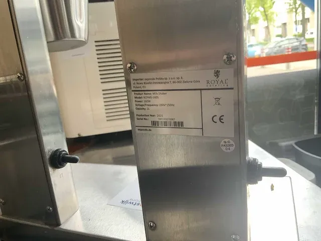 Royal catering rcpms-160s milkshake maker - afbeelding 4 van  4