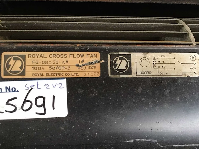 Royal electric diverse ventilatoren (8x) - afbeelding 7 van  8