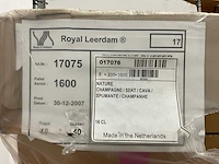 Royal leerdam champagne glazen 16 cl (1600x) - afbeelding 7 van  7