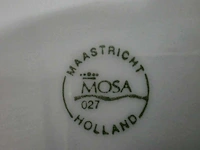 Royal mosa - porseleinen bord (64x) - afbeelding 4 van  4