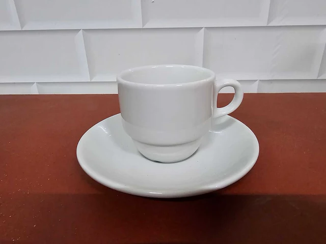 Royal mosa - porseleinen kop- en schotel set (125x) - afbeelding 1 van  5
