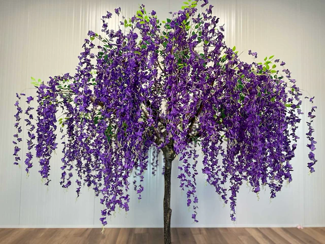 Royal pachira blauwe regen kunstboom - afbeelding 2 van  20