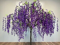 Royal pachira blauwe regen kunstboom - afbeelding 2 van  20