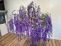 Royal pachira blauwe regen kunstboom - afbeelding 3 van  20