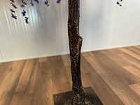 Royal pachira blauwe regen kunstboom - afbeelding 10 van  20