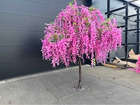Royal pachira blauwe regen kunstboom - afbeelding 5 van  11