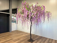 Royal pachira bonen bloem treurwilg kunstboom - afbeelding 21 van  27