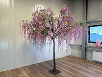 Royal pachira bonen bloem treurwilg kunstboom - afbeelding 22 van  27