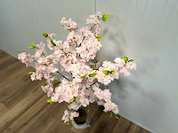 Royal pachira kersen bloesem kunstboom - afbeelding 12 van  13