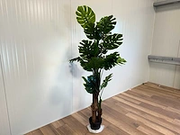 Royal pachira monsteria deliciosa kunstboom - afbeelding 7 van  14