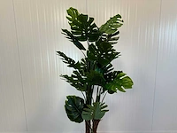 Royal pachira monsteria deliciosa kunstboom - afbeelding 11 van  14