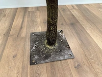 Royal pachira perzik bloesem kunstboom - afbeelding 10 van  19