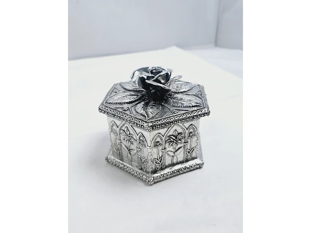 Royal selangor celtic rose trinketbox - afbeelding 2 van  9