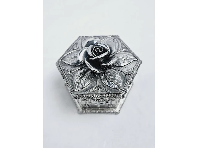 Royal selangor celtic rose trinketbox - afbeelding 5 van  9
