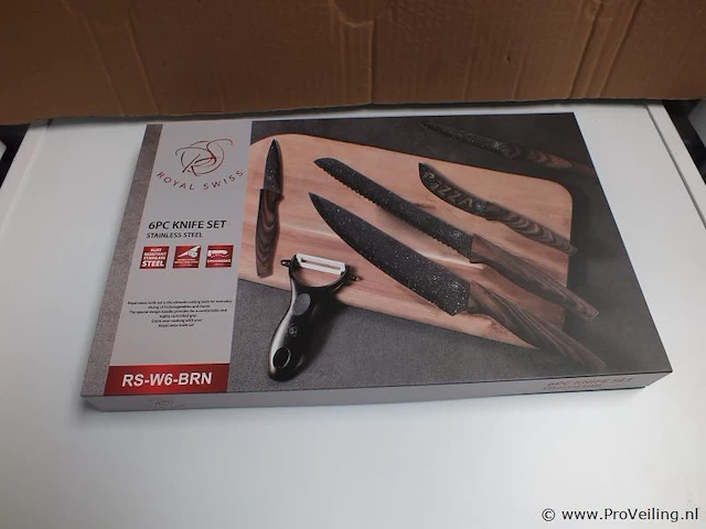 Royal swiss messenset type rs-w6-brn - afbeelding 1 van  2