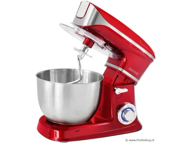 Royalty line keukenmachine rood 1900w - afbeelding 1 van  2