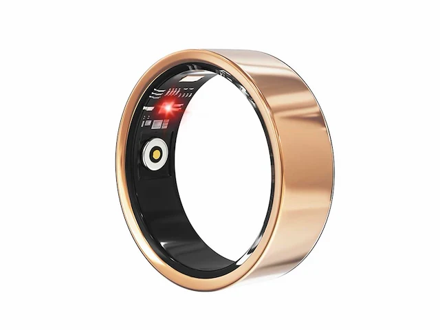 Roze / goud smart ring (48x) - afbeelding 2 van  4
