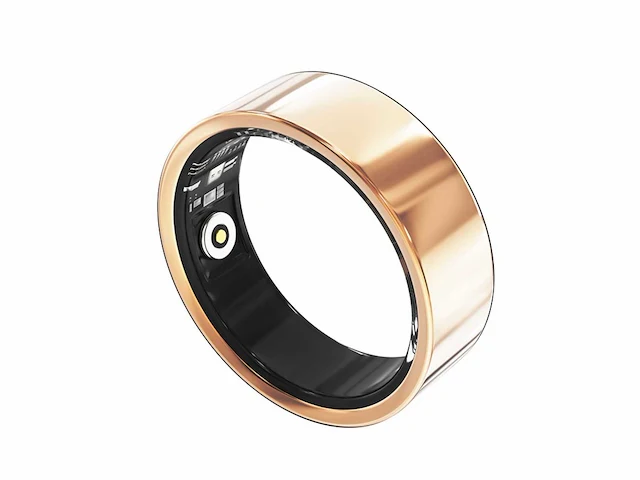 Roze / goud smart ring (48x) - afbeelding 3 van  4