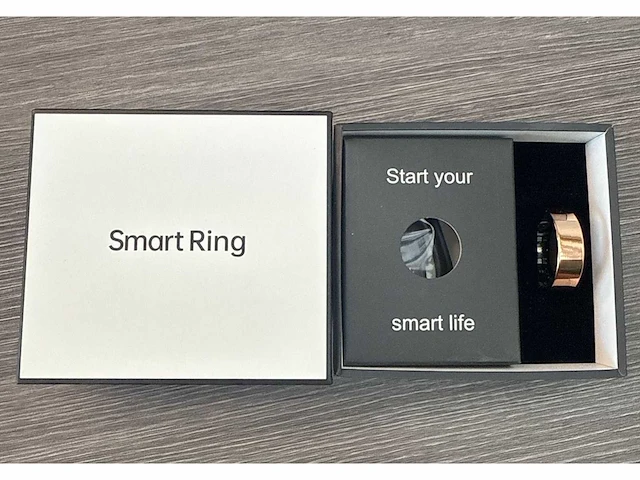 Roze / goud smart ring (48x) - afbeelding 4 van  4