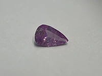 Roze saffier - 0.85 carat echte natuurlijke roze saffier - afbeelding 1 van  5