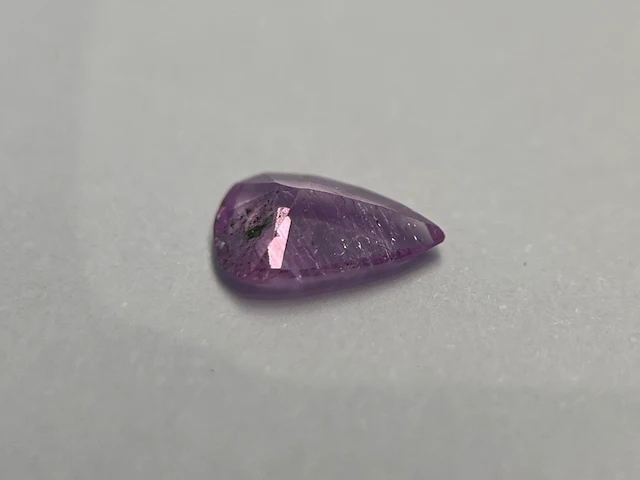 Roze saffier - 0.85 carat echte natuurlijke roze saffier - afbeelding 2 van  5