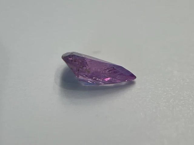 Roze saffier - 0.85 carat echte natuurlijke roze saffier - afbeelding 3 van  5