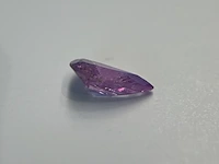 Roze saffier - 0.85 carat echte natuurlijke roze saffier - afbeelding 3 van  5