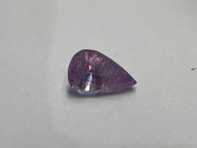 Roze saffier - 1.17 carat echte natuurlijke roze saffier - afbeelding 1 van  3