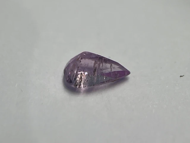 Roze saffier - 1.17 carat echte natuurlijke roze saffier - afbeelding 2 van  3