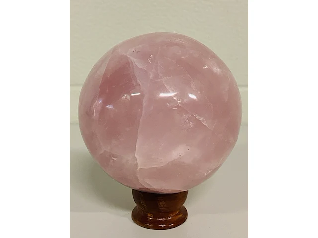 Rozenkwarts bol, roze - afbeelding 1 van  5