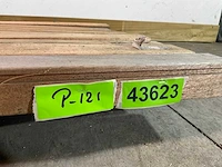 Rp4 meranti hardhouten raamprofiel - 305x5,4x8 cm (10x) - afbeelding 5 van  5