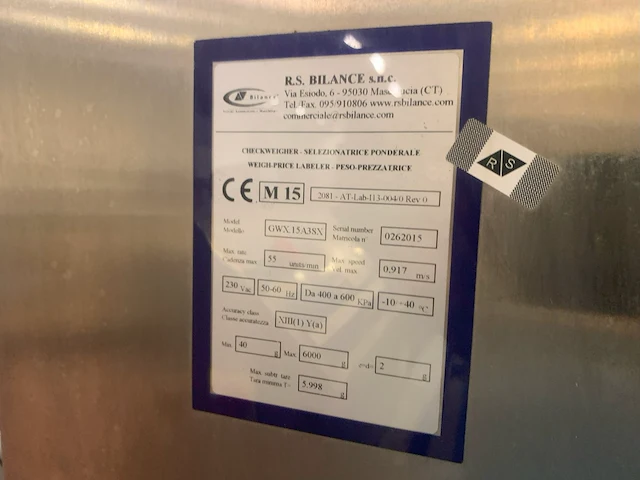 R.s. bilance s.n.c. - afbeelding 14 van  14