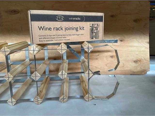 Rta wineracks - traditional - wijnrek (15 flessen) (7x) - afbeelding 3 van  3