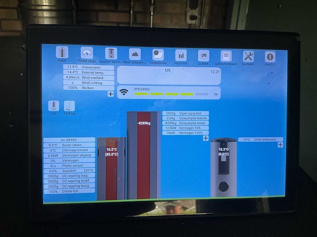 Rtb rtb80 pelletkachel - afbeelding 8 van  19