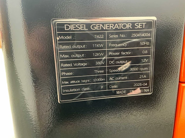 Rte - 13.8 kva - 2025 - 7422 - noodstroomaggregaat - afbeelding 17 van  23
