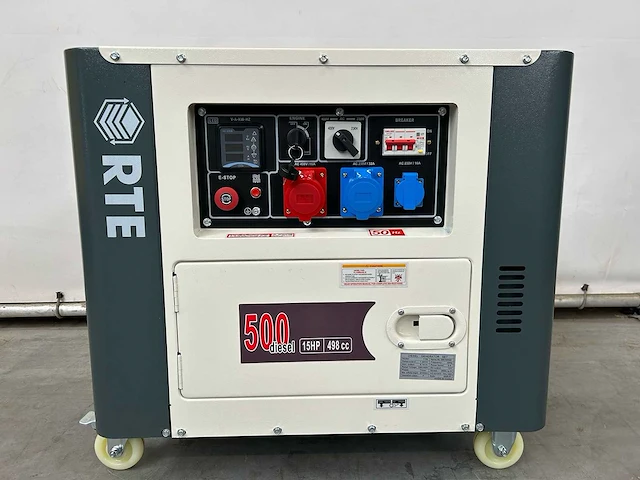 Rte - 2024 - 10500dse-3g - 8.1 kva stroomgenerator (4x) - afbeelding 1 van  8
