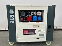 Rte - 2024 - 10500dse-3g - 8.1 kva stroomgenerator (4x) - afbeelding 1 van  8