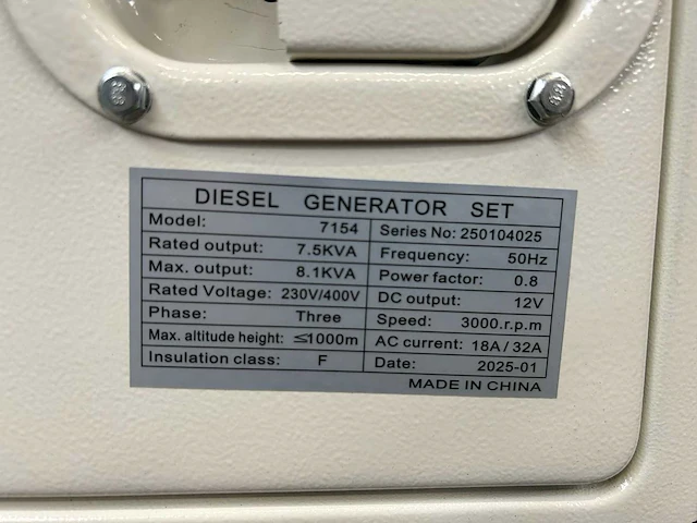 Rte - 2024 - 10500dse-3g - 8.1 kva stroomgenerator (4x) - afbeelding 4 van  8