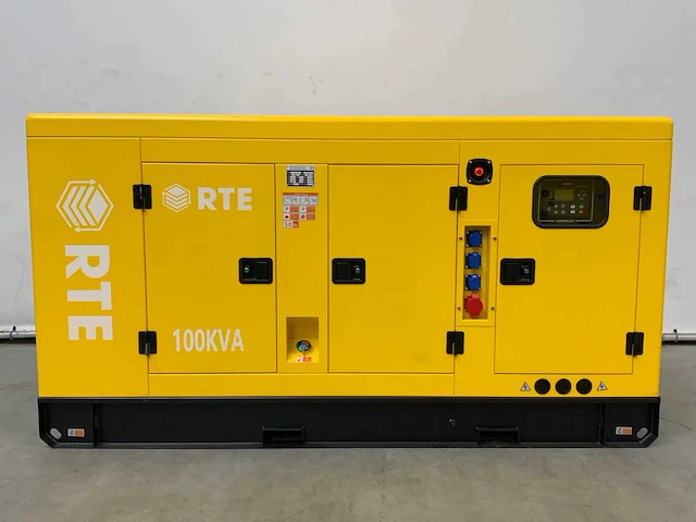 Rte - 2025 - 6741 100kva - noodstroomaggregaat - afbeelding 1 van  20