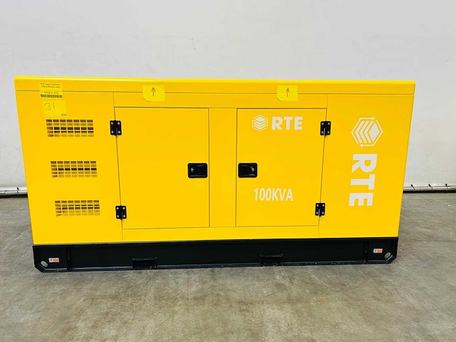 Rte - 2025 - 6742 - 100 kva noodstroomaggregaat 400v - afbeelding 1 van  25