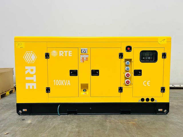 Rte - 2025 - 6742 - 100 kva noodstroomaggregaat 400v - afbeelding 1 van  24