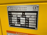 Rte - 2025 - 6742 - diesel generator 100kva 400v - afbeelding 13 van  17
