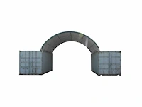 Rte - 2025 - 7405 - opslagtent 12000x6000x2000mm - afbeelding 2 van  4