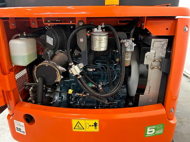 Rte - 2025 - cx20a - minigraafmachine kubota euro 5 met cabine - afbeelding 9 van  33