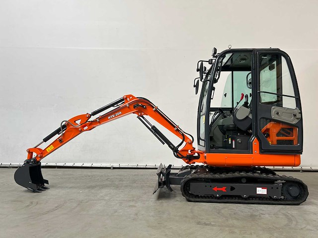 Rte - 2025 - cx20a - minigraafmachine kubota euro 5 met cabine - afbeelding 17 van  33