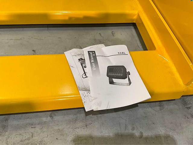 Rte - 2025 - tpo-2550 5852 palletwagen met elektrsiche weegschaal - afbeelding 13 van  14