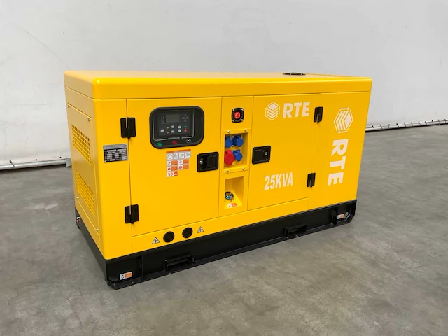 Rte - 25 kva - 2025 - 7423 - noodstroomaggregaat - afbeelding 1 van  19
